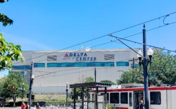Why an NHL team would work in Utah The Delta Center in 2023, post-rebranding