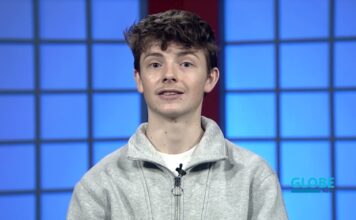 Globe News: March 14, 2024 JD Radford hosting Globe News in the TV studio