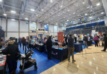 Twice-annual fair at SLCC gives even former students career opportunities Job fair underway inside a campus arena