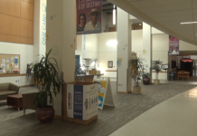 Spring clothing drive aims to provide students with attire for interviews, jobs A UWHEN donation box inside South City Campus