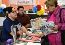 ‘UndocuMonth’ returns to SLCC in April with 5 events Latina woman inquiring about community resources