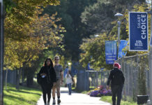 College students in Utah respond to the presence of firearms on campus SLCC students walking on the Redwood Campus