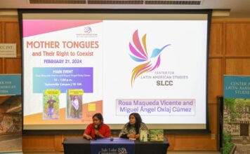 Two poets discuss mother tongues and ‘their right to coexist’ for SLCC event