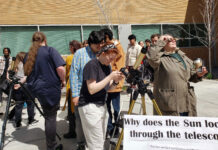 Here’s how some Bruins caught Monday’s eclipse Solar eclipse viewing party