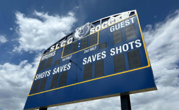 The invisibility of athletics at Salt Lake Community College SLCC soccer scoreboard