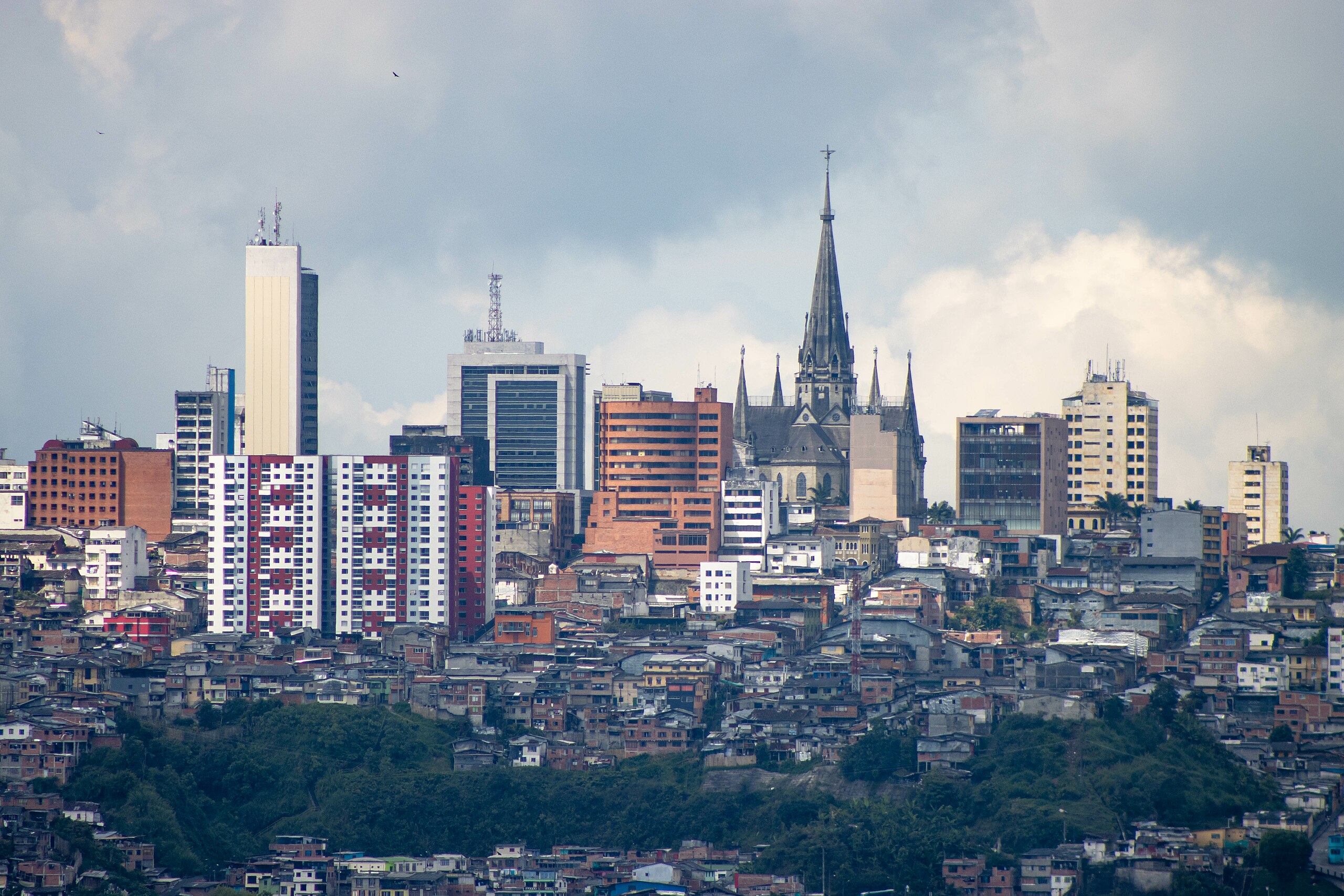 View of downtown Manizales