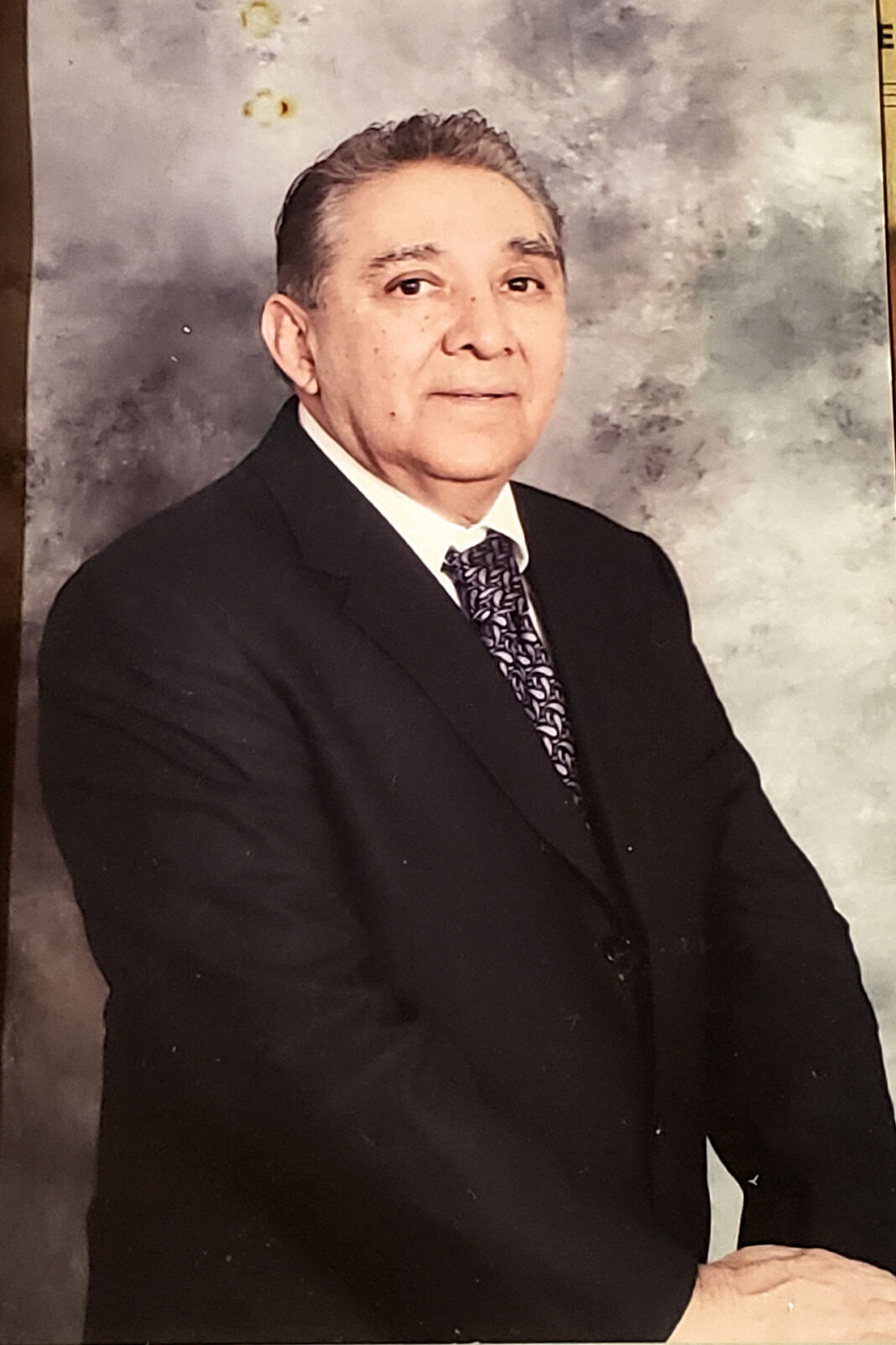 Portrait of Novajo Hogan owner Bill Espinoza