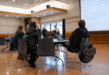 SLCC Student Association elections, campaigns to begin soon Students attending student election presentation