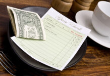 Commentary: The customer service slump Guest check with cash in cafe
