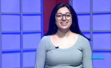 Globe News: March 5, 2025 Estrella Carlos hosting a news show in the TV studio