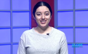 Globe News: March 20, 2025 Estrella Carlos hosting a news show in the TV studio