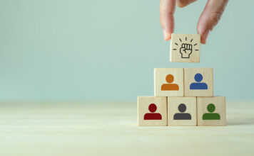 Op-ed: Turning anxiety into action Culture of empowerment concept using building blocks