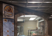 SLCC welcomes pizza pick-up at Taylorsville Campus Menu and ordering window for Bruin's Herb & Dough