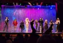 3rd annual SLCC Drag Show presented by the Thayne Center slays the stage Drag artists standing on stage