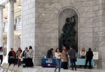 Resources, community members gather to promote sexual assault awareness Resource fair being held inside capitol rotunda