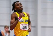 Cross country champs: SLCC’s Harris leads by example JaQuavious Harris running in Boston