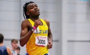 Cross country champs: SLCC’s Harris leads by example JaQuavious Harris running in Boston