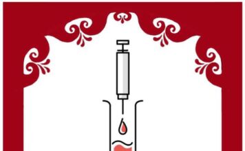 Rapid STI testing is now available at Salt Lake Community College Graphic depicting syringe and test tube for rapid STI testing