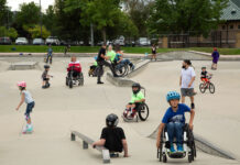 Photos: Wheelchair Palooza People of all ages and abilities enjoying a skate park