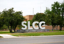 SLCC begins changes to stay in step with HB 265 SLCC block letter sign on east side of Redwood campus