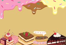 Staff roundup: National Dessert Day Illustration of various pastries and ice cream scoops with sprinkles
