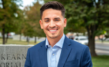 From photojournalist to public servant: Bruin alum Jesse Valdez aims for mayoral seat Portrait of Jesse Valdez