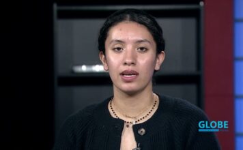 Globe News – Nov. 6, 2025 Ariana Garcia anchoring a news show