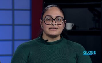 Globe News – Oct. 30, 2025 Ash Orduna hosting a news show in the TV studio