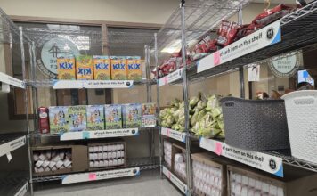 Bruin Pantry continues to serve, support SLCC community Boxed and canned food items lining pantry shelves