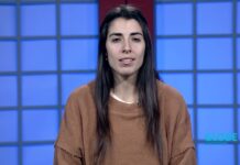 Globe News – Dec. 16, 2025 Belen anchoring a news show in the TV studio