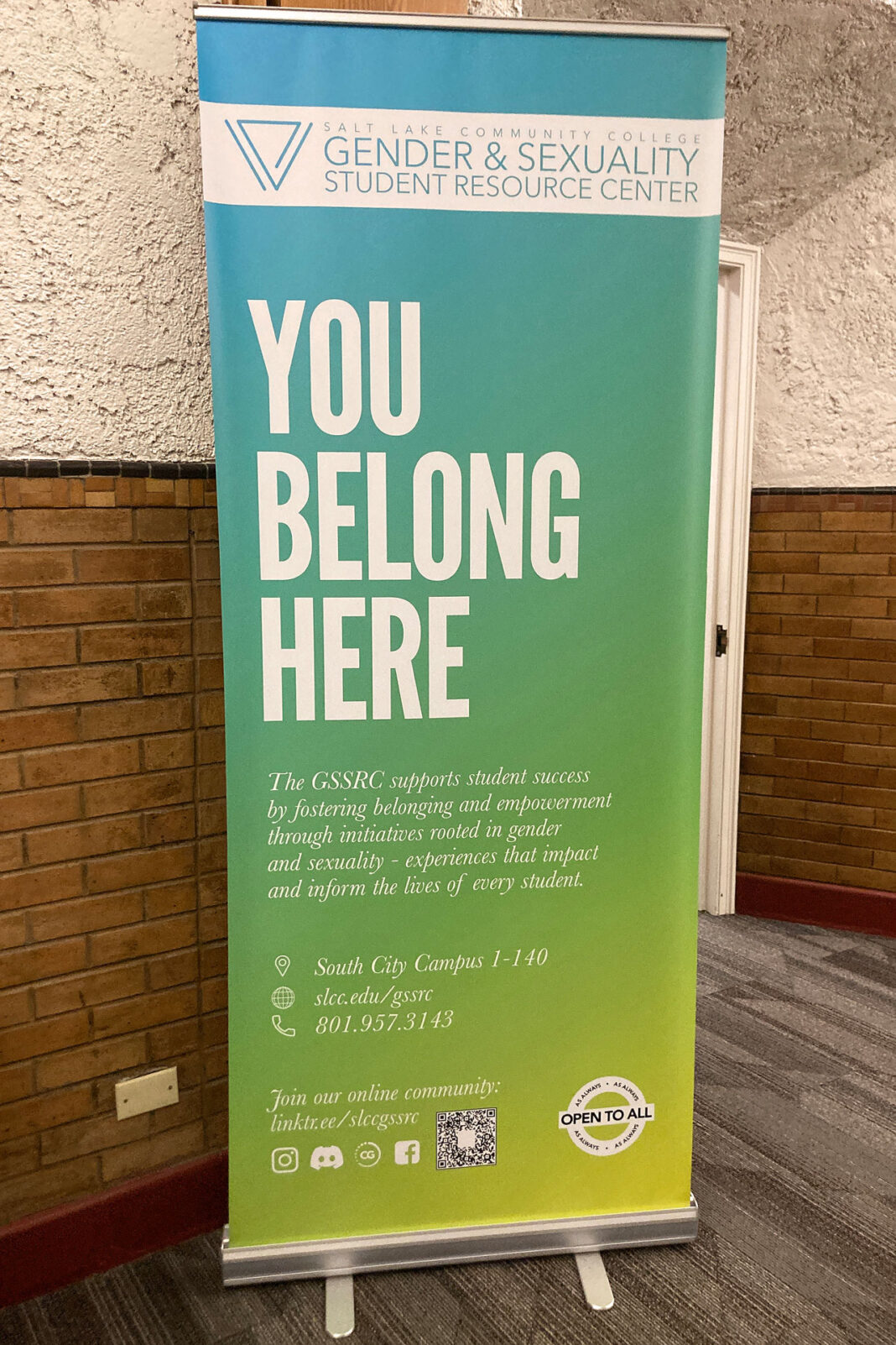 Banner for GSSRC reads "You Belong Here"