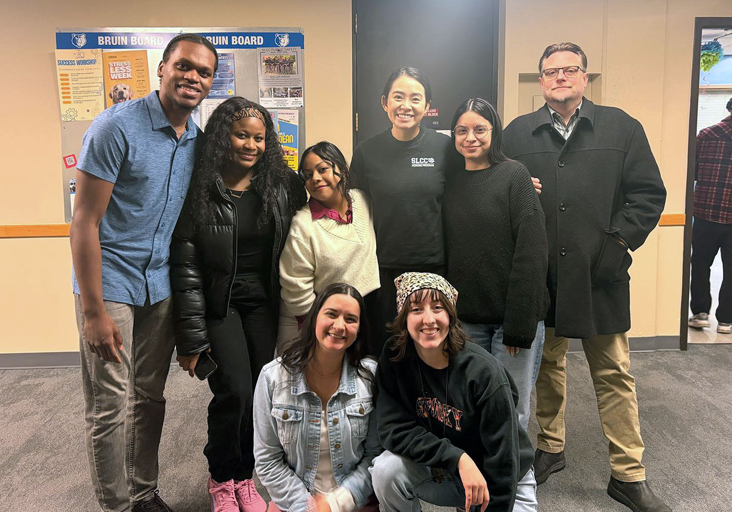 Group photo of Honors Program peer mentors