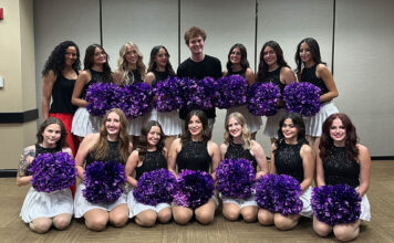 SLCC dancers gain pro experience on the court with Salt Lake City Stars Group photo of SLCC Stars dancers