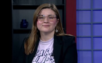 Globe News – April 2, 2026 Dayanna anchoring a news show in the TV studio