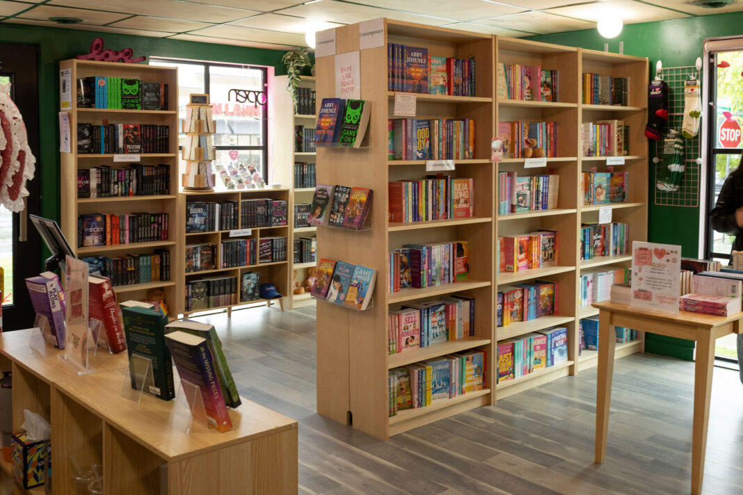 Lovebound Library interior