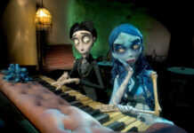Staff picks: The Globe’s Halloween watchlist Victor looking at corpse bride while playing piano