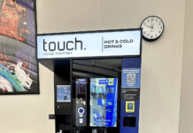 New coffee machine helps fund student scholarships Touch Coffee Smart Bar machine