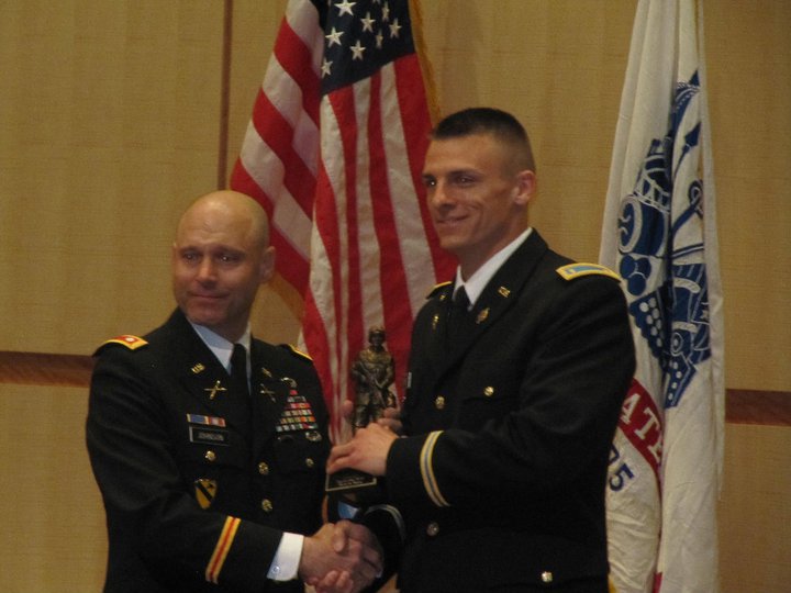 2nd Lieut. Blake Basset ready to lead thanks to ROTC 2nd LT Bassett and LTC Johnson