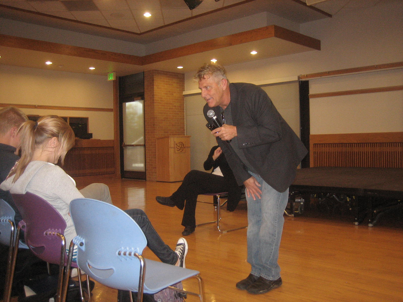 “Winston Man” encourages students to avoid tobacco Dave Goerlitz