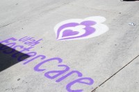 Utah Foster Care in chalk