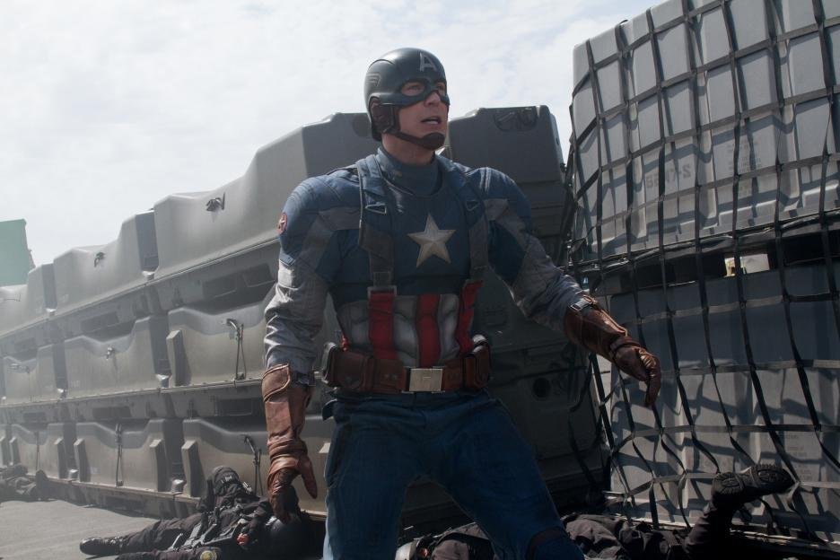 Movie Review: ‘Captain America: The Winter Soldier’ Chris Evans in 'Captain America: The Winter Soldier'