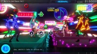 A screenshot of World's End Dance Hall from Project Diva F
