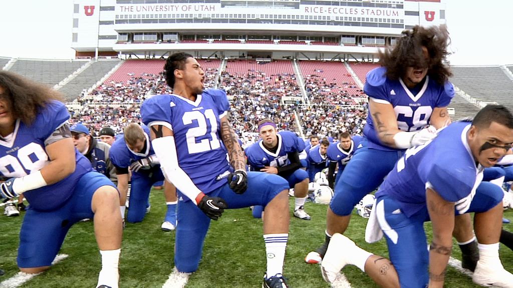 ‘In Football We Trust’ makes a ‘Grand’ debut Harvey Langi playing for Bingham High School
