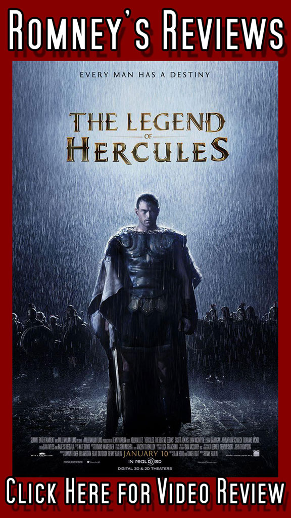 Romney’s Reviews: ‘The Legend of Hercules’ Romney's Review of The Legend of Hercules