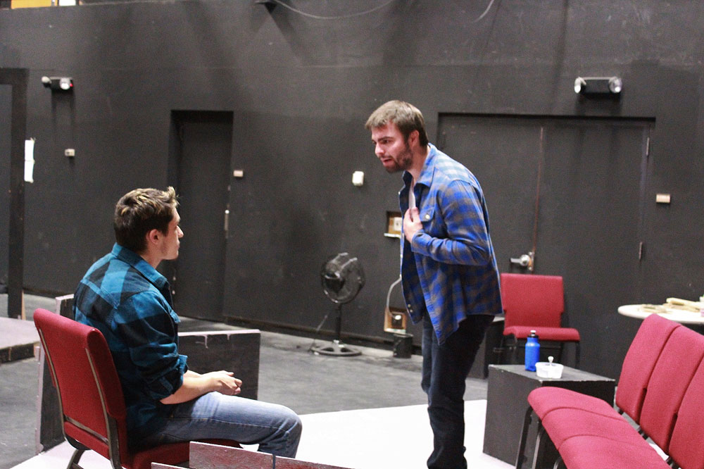 Enjoy ‘A Lie of the Mind’ in the Black Box "A Lie of the Mind" rehearsal