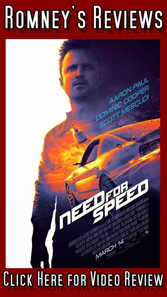 Romney’s Video Review: ‘Need for Speed’
