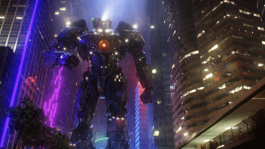 Movie review: ‘Pacific Rim’ is American anime done right Still from 'Pacific Rim' featuring the Jaeger Gypsy Danger