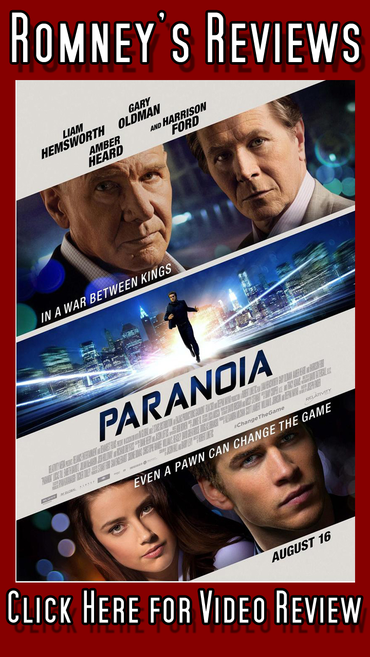 Romney’s Reviews: ‘Paranoia’