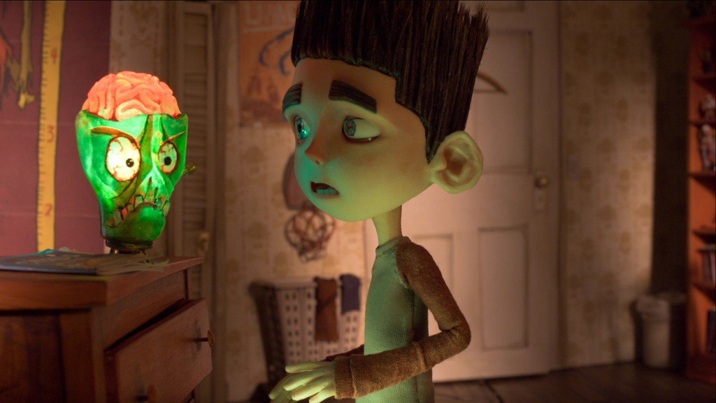 ‘ParaNorman’ is surprisingly witty family entertainment Norman spooked by his zombie light