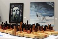 3D Wood cityscape
